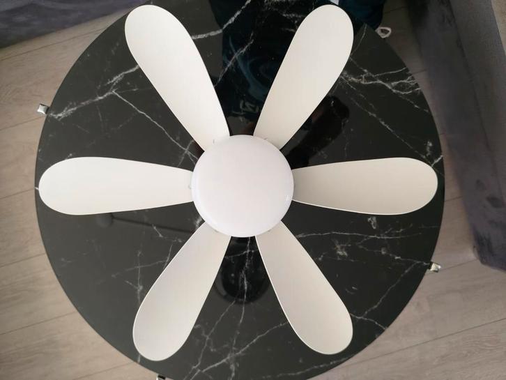 Plafondventilator met licht en afstandsbediening, Witgoed en Apparatuur, Ventilatoren, Plafondventilator, Ophalen