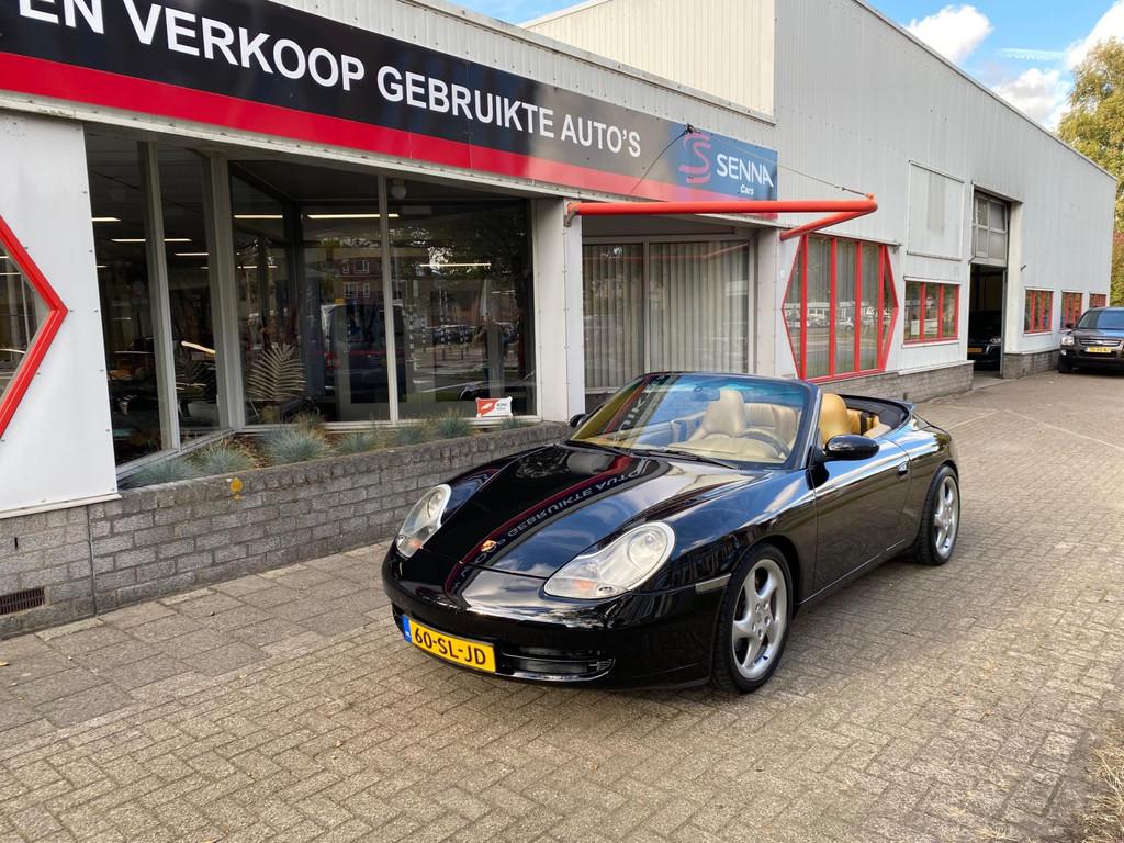 Porsche 911 Cabrio 3.4 Carrera 4 - Aut - Hardtop - Inr Mog !, Auto's, Automaat, Gebruikt, Beige, 4 stoelen