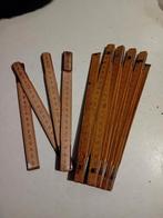 Oude houten duimstokken, Ophalen of Verzenden