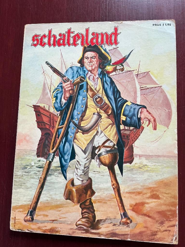 Schateiland, Boeken, Eén stripboek, Ophalen of Verzenden, Gelezen