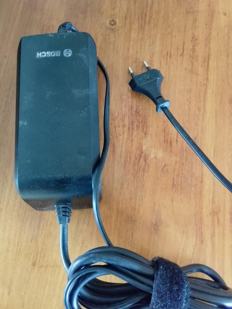 Bosch acculader, Ophalen