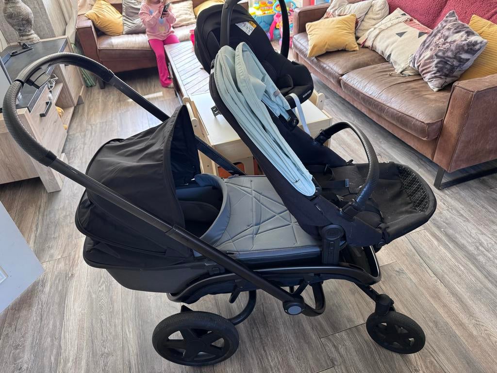 Quinny Hubb Duo kinderwagen - Zo goed als nieuw, Duowagen, Quinny, Zo goed als nieuw, Ophalen