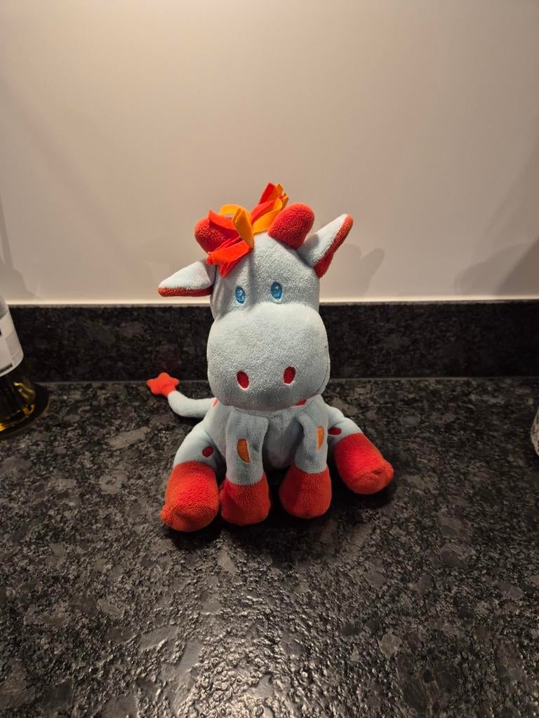 Tiamo Knuffel Giraffe, Ophalen of Verzenden, Zo goed als nieuw, Overige typen