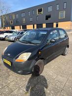 Chevrolet Matiz 0.8 Ace 2006 | APK 07-2026 | Zuinig | Zwart, Auto's, Chevrolet, Voorwielaandrijving, Zwart, Origineel Nederlands