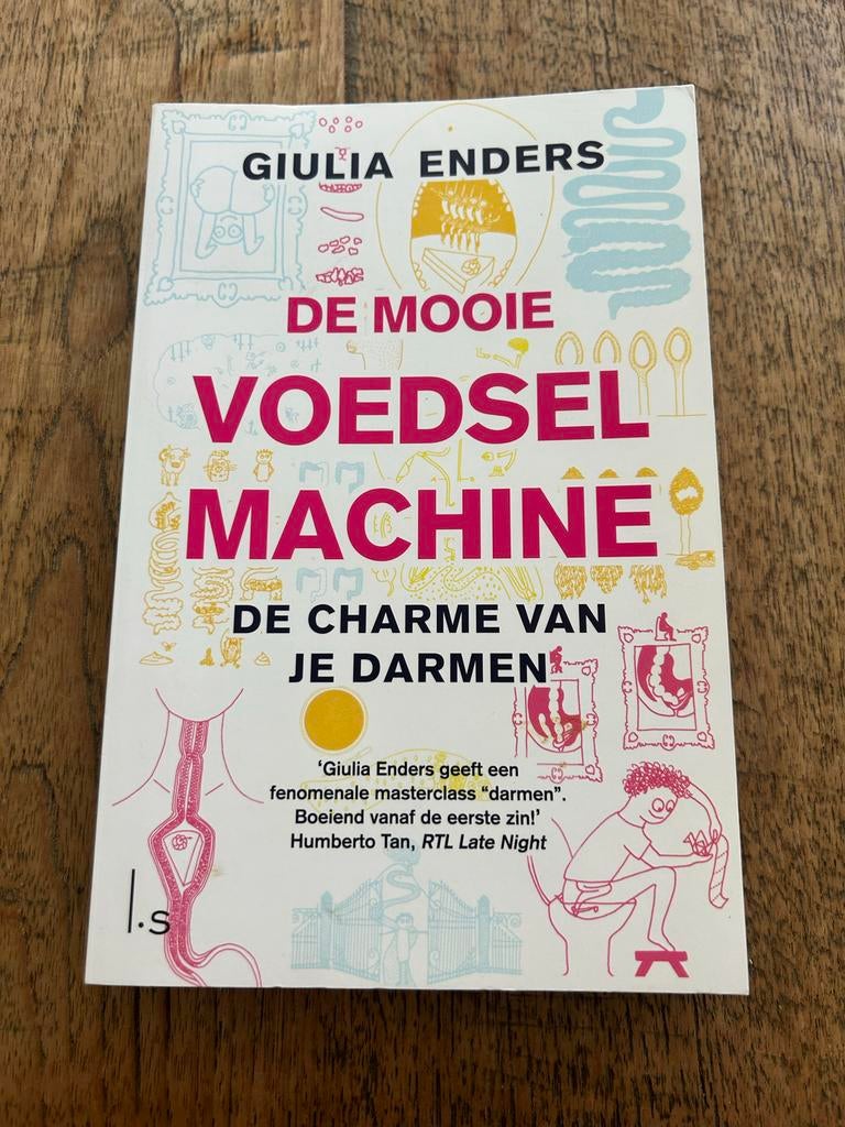 Giulia Enders: De mooie voedselmachine, Boeken, Ophalen of Verzenden, Gelezen, Dieet en Voeding