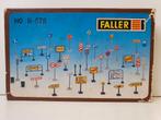 FALLER H0 B-578 Duitse verkeersborden tijdperk III in OVP, Overige merken, Gelijkstroom of Wisselstroom, Overige typen, Ophalen of Verzenden