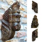 Houtgesneden paardenhoofd beeld wandbeeld paard, Antiek en Kunst, Kunst | Beelden en Houtsnijwerken, Ophalen of Verzenden