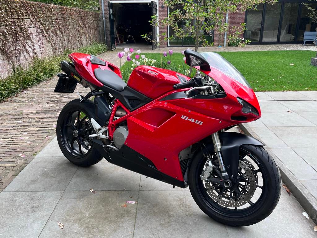 Ducati 848 Akrapovic, Motoren, 2 cilinders, Sportuitlaat, Motorrijbewijs A, Super Sport