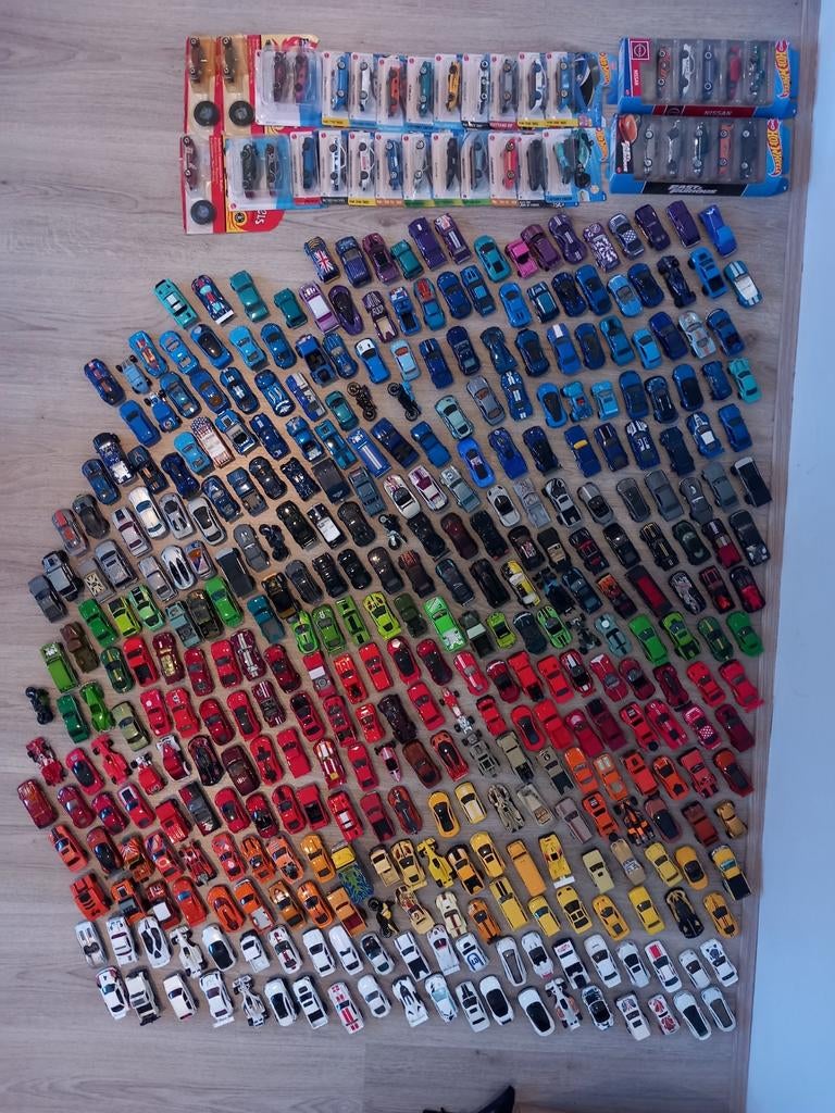 350+ Hot Wheels in goede conditie!, Ophalen, Gebruikt, Auto