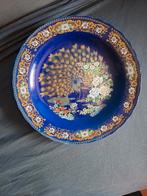 Sierbord met pauwen, stenen bord, 37cm diagonaal, Antiek en Kunst, Antiek | Wandborden en Tegels, Ophalen of Verzenden