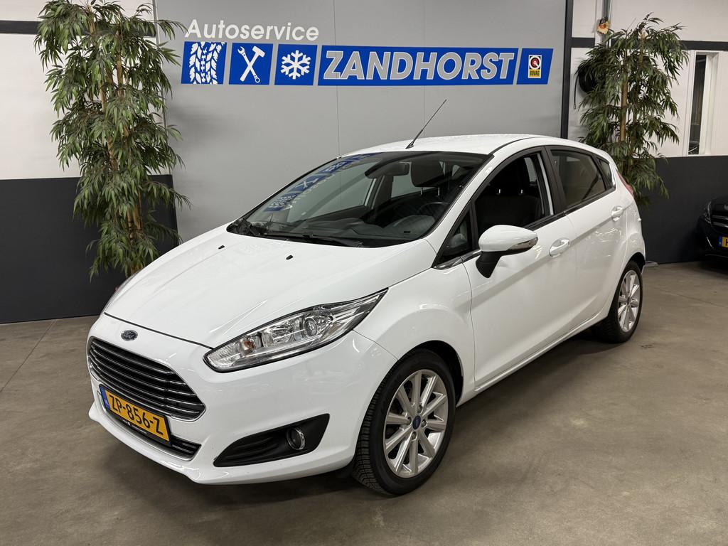 Ford Fiesta 1.0 EcoBoost Titanium // Stoelverw // lm velgen, Voorwielaandrijving, Stof, Euro 6, Bedrijf