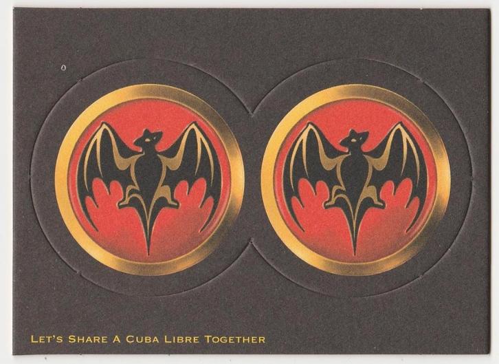 Reclame.  BACARDI.  Rum., Verzamelen, Ansichtkaarten | Themakaarten, Ongelopen, 1980 tot heden, Overige thema's, Verzenden