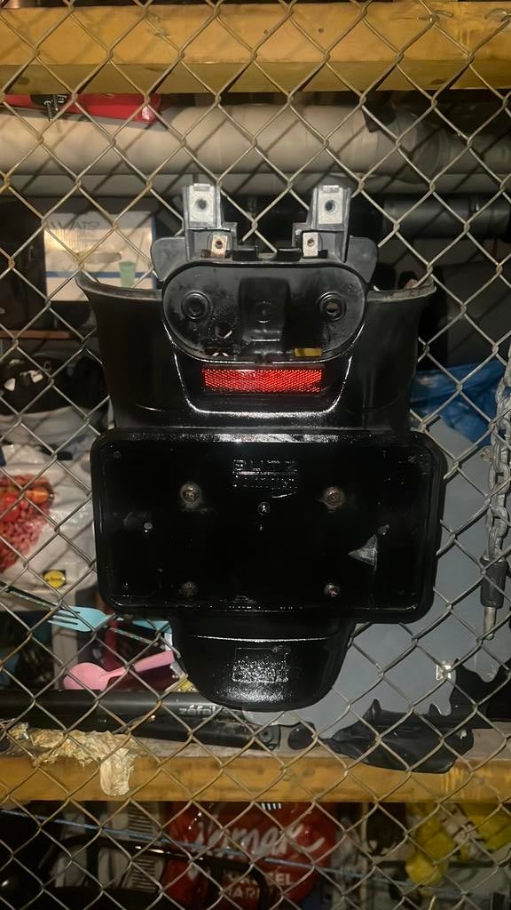 Skipper spatbord met kenteken houder, Ophalen, Zo goed als nieuw