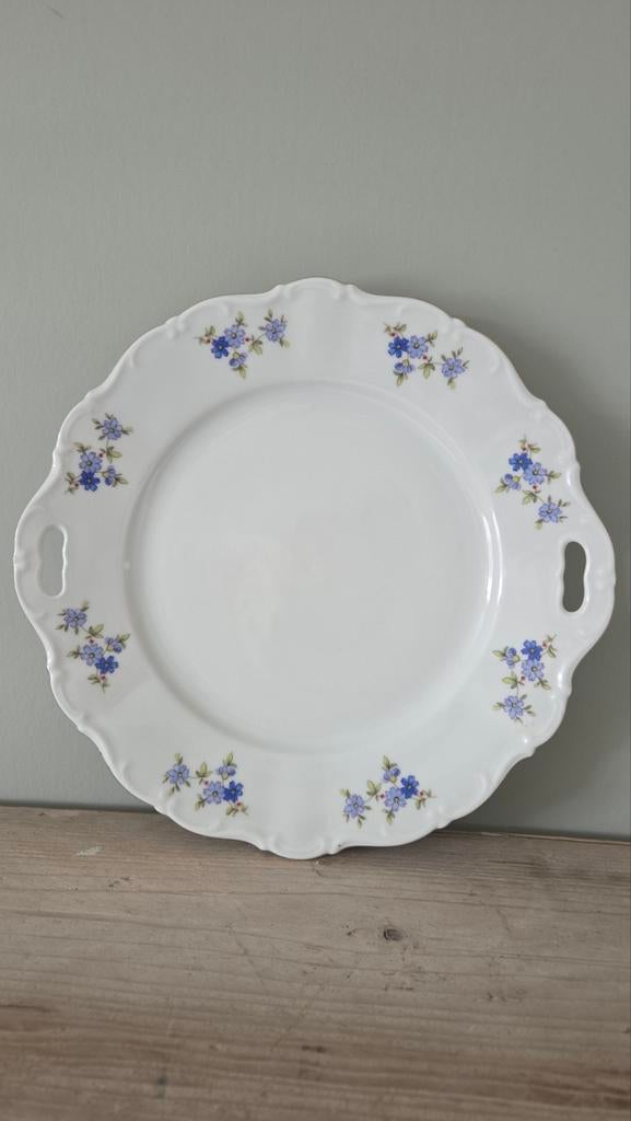 Seltmann Weiden Bavaria serveerschaal - Vergeet-mij-nietjes", Ophalen of Verzenden