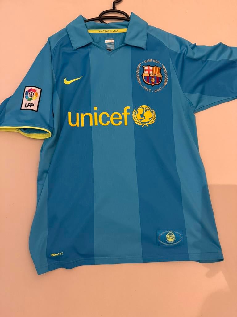 FC Barcelona 50th Anniversary Camp Nou shirt 2007/2008, Verzamelen, Ophalen, Zo goed als nieuw, Buitenlandse clubs, Shirt