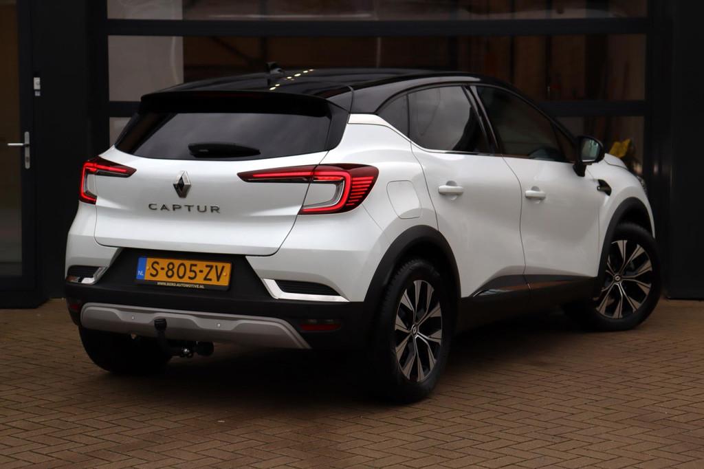 Renault Captur 1.3 mild hybrid 160 techno | NAP | Cruise | N, Gebruikt, 4 cilinders, Wit, Origineel Nederlands