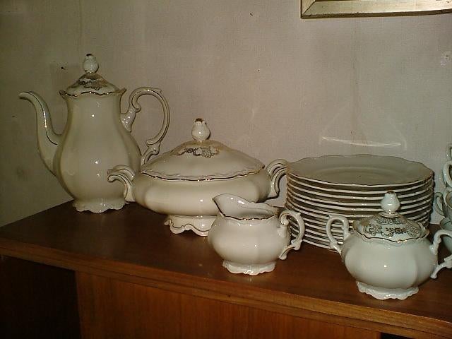 12 delige Duitse Mitterteich Beieren  sevies, Antiek en Kunst, Ophalen