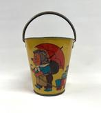 blikken speelgoed zandemmertje met hengsel jaren '60 vintage, Ophalen of Verzenden, Gebruikt
