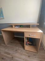 Complete slaapkamer, bureau en bed zo goed als nieuw., Ophalen, Zo goed als nieuw, Eenpersoons