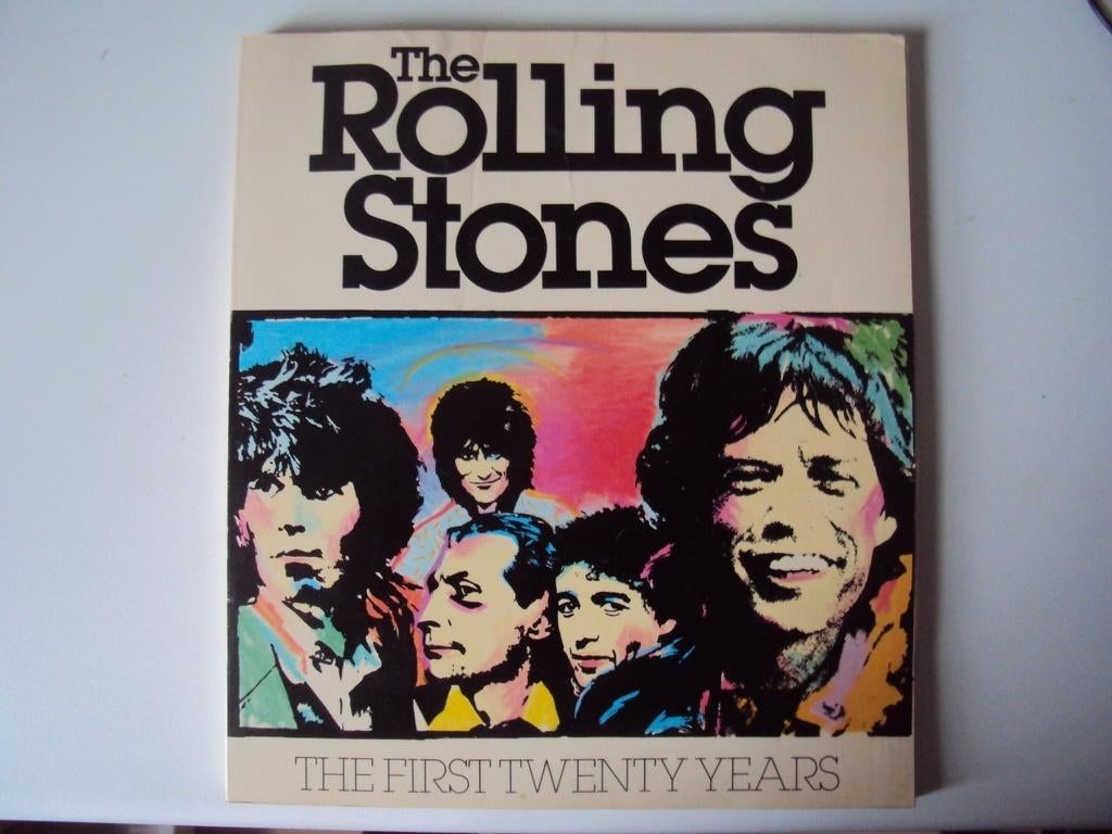 The Rolling Stones - The first twenty years, Verzamelen, Ophalen of Verzenden, Zo goed als nieuw, Boek, Tijdschrift of Artikel