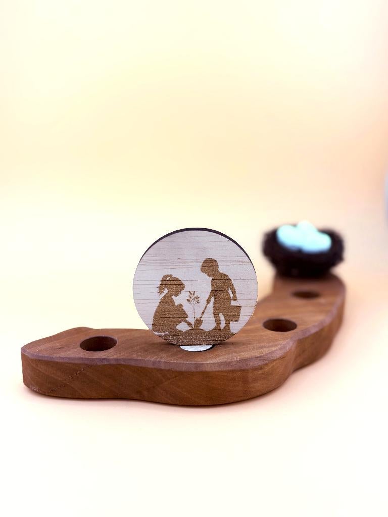 Steker jaarring lente - boom planten, Ophalen of Verzenden, Nieuw