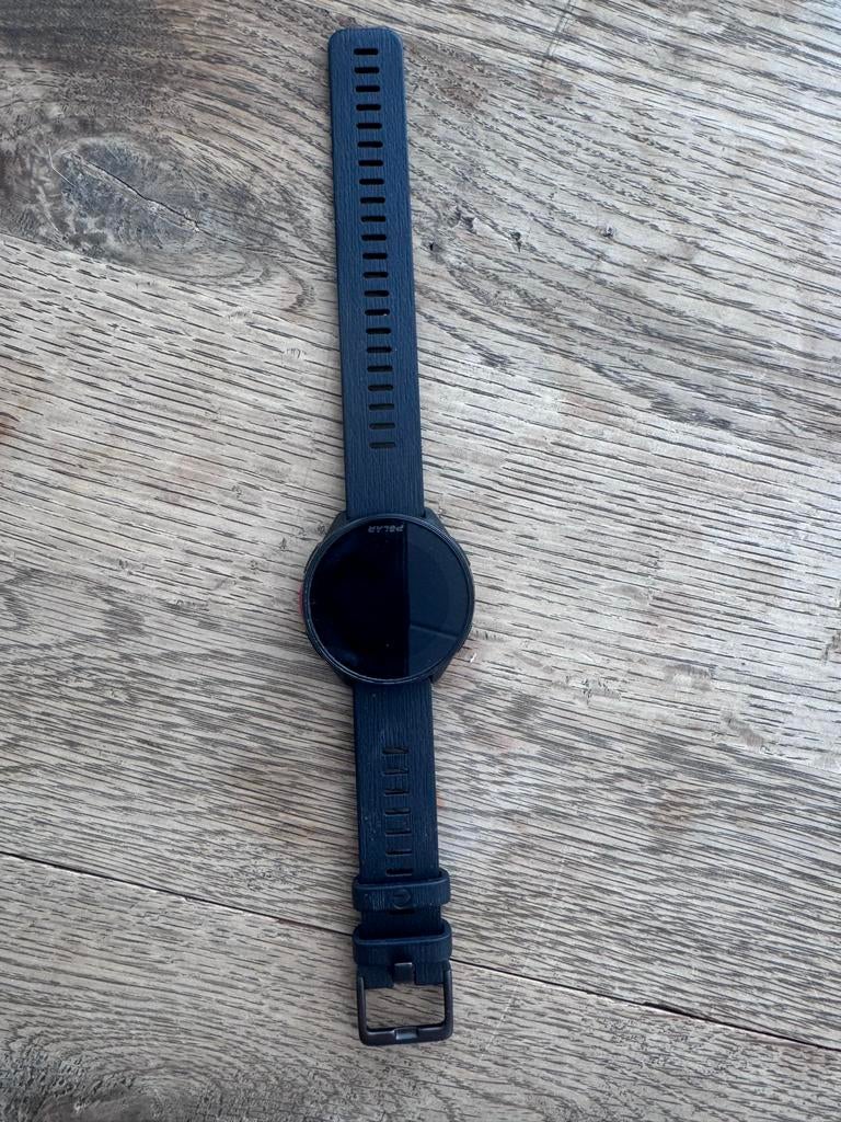 Polar horloge pace met stappenteller en calorieën teller,, Zwart, Ophalen of Verzenden, Zo goed als nieuw, Stappen