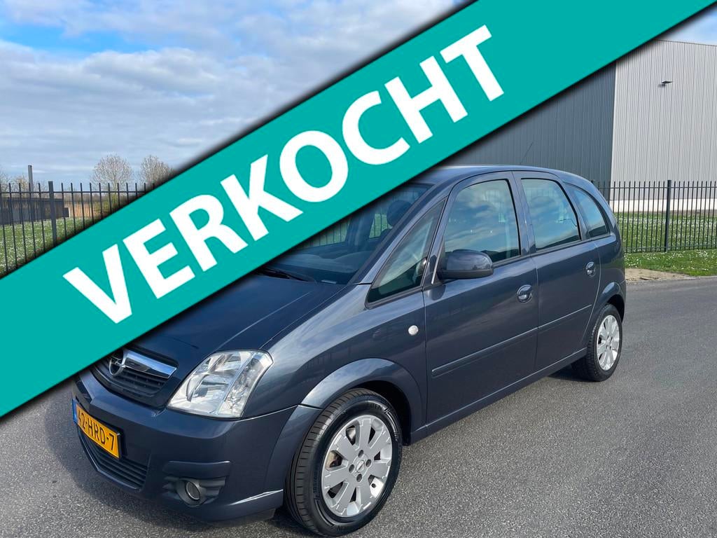 Opel Meriva 1.6-16V Temptation|Bj 2009|2e eig|60000Km NAP|Ai, Auto's, Voorwielaandrijving, Gebruikt, 4 cilinders, Origineel Nederlands