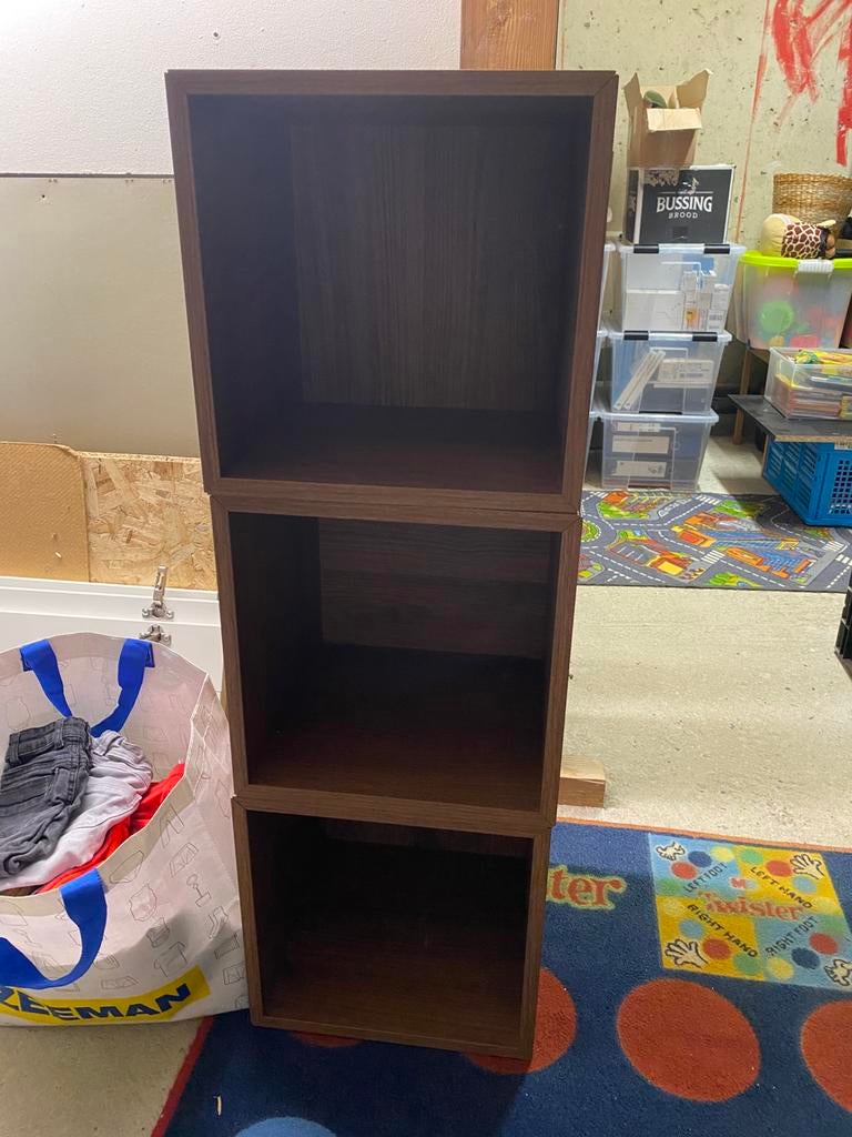 Ikea eket wandmeubel walnoot, Huis en Inrichting, Ophalen, Nieuw, Minder dan 150 cm, Minder dan 100 cm