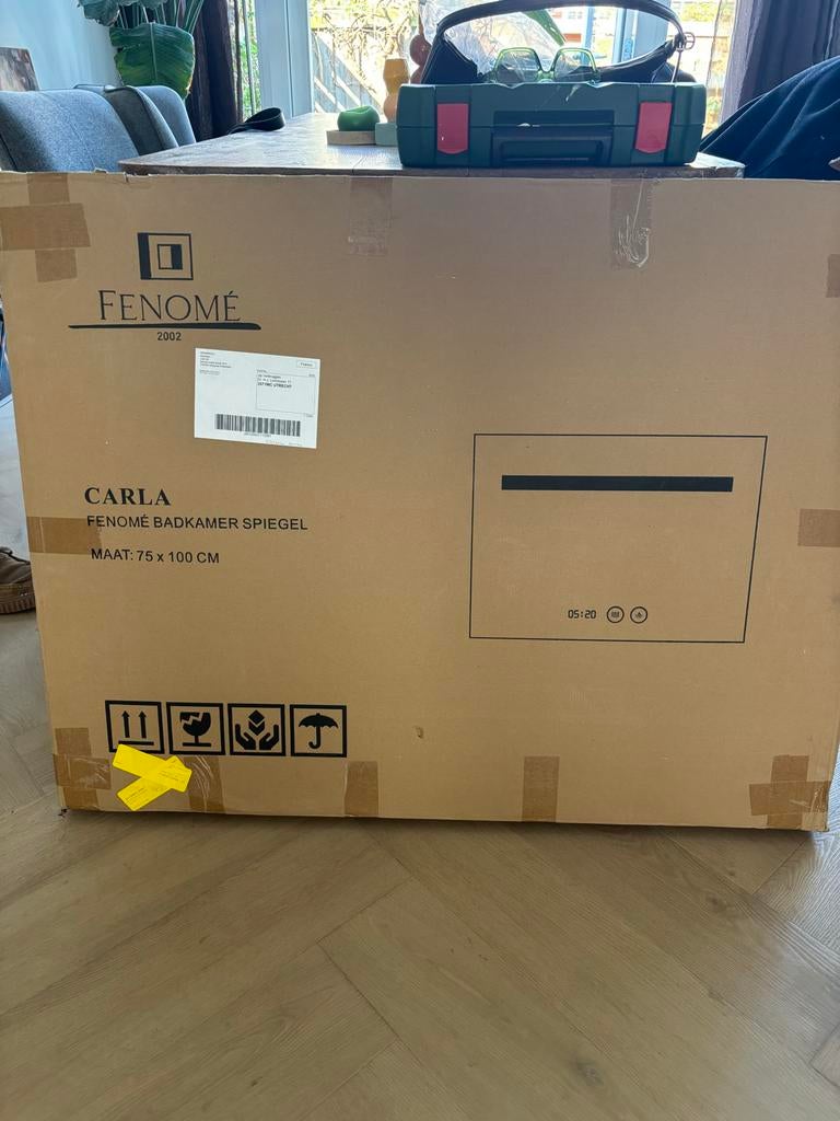 Fenome Carla Spiegel 75x100 cm - Nieuw in Doos, Nieuw, Ophalen of Verzenden, 75 tot 100 cm, Minder dan 100 cm