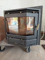 Barbas Beaufire Houtkachel met Ventilators en 4 Standen, Ophalen, Gebruikt, Houtkachel, Inbouw