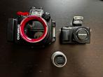 Olympus E-PL7 met 2 lenzen en onderwaterhuis, Ophalen of Verzenden, Gebruikt, Compact, Olympus