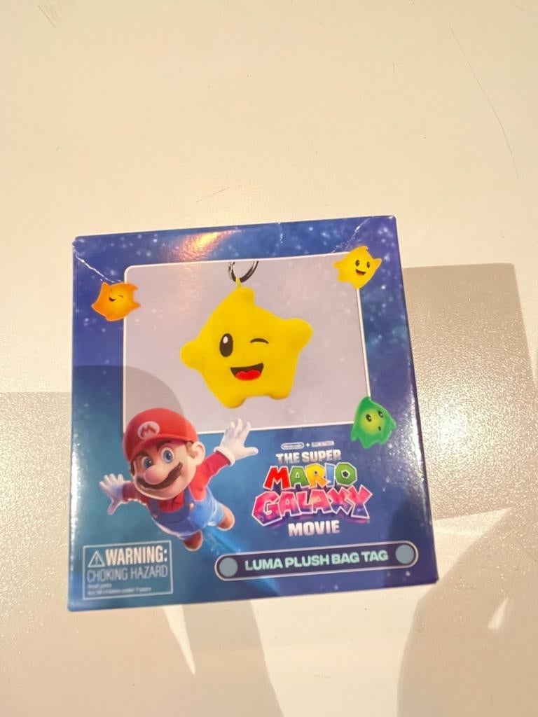 Legendary Super Mario Movie Luma Plush Bag Tag - Nieuw, Ophalen of Verzenden, Nieuw