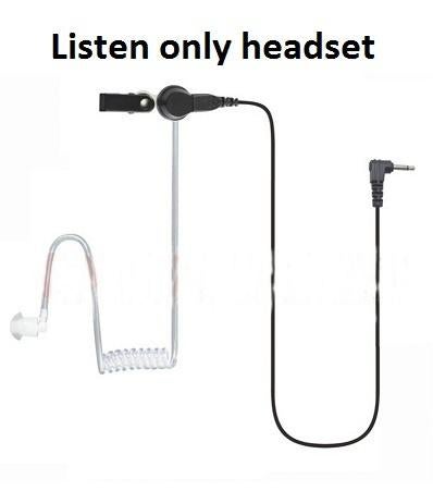 Kenwood Baofeng Motorola Listen only headset 3.5MM | NIEUW, Telecommunicatie, Portofoons en Walkie-talkies, Minder dan 2 km, Verzenden