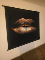 Mooie wanddecoratie, zwart met goud., Ophalen of Verzenden