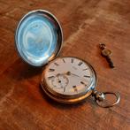 Benson Londen zilveren jacht zakhorloge 1870, Antiek en Kunst, Ophalen of Verzenden, Zilver