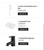 Wasbak ikea, Nieuw, Minder dan 100 cm, Wasbak of Wastafel, 25 tot 50 cm