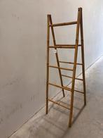 NIEUWE ️DUBBELE BAMBOE LADDER - voor handdoeken of plaid, Ophalen of Verzenden, Gebruikt, Ladder, Minder dan 2 meter