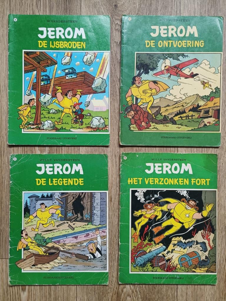 Jerom stripboeken - Willy Vandersteen, Meerdere stripboeken, Ophalen of Verzenden, Gelezen, Willy Vandersteen