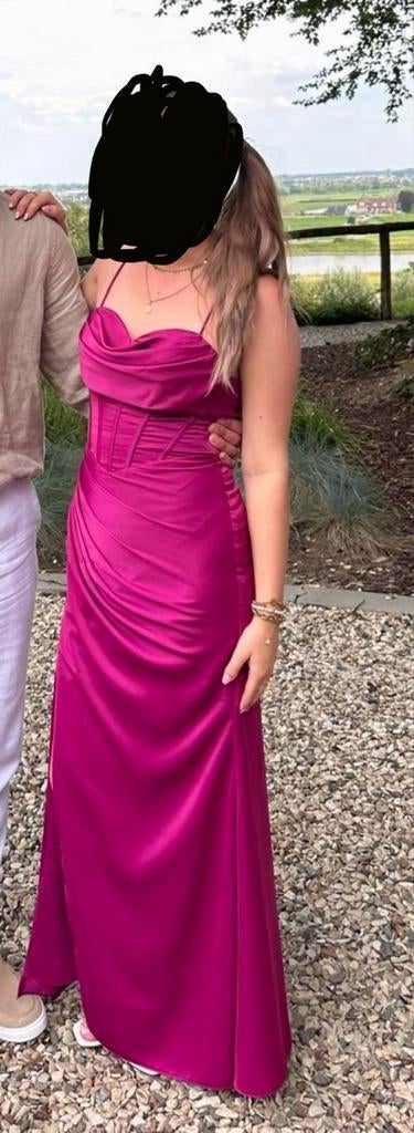 Hele mooie galajurk te koop, Ophalen of Verzenden, Zo goed als nieuw, Roze, Galajurk