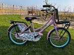 Popal meisjesfiets 20 inch roze met dragers en vlinders, Ophalen, Gebruikt, 20 inch