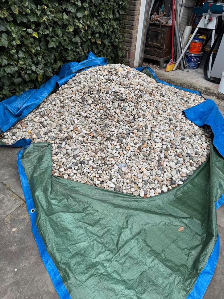 Stenen, Tuin en Terras, Grind, Keien en Split, Gebruikt, Ophalen
