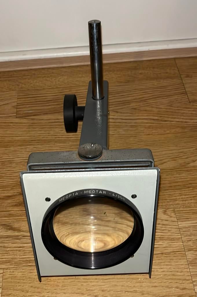 Meopta meotar 4/350 lens / objectief vintage, Ophalen of Verzenden, Gebruikt, Vergrootglas of Loep