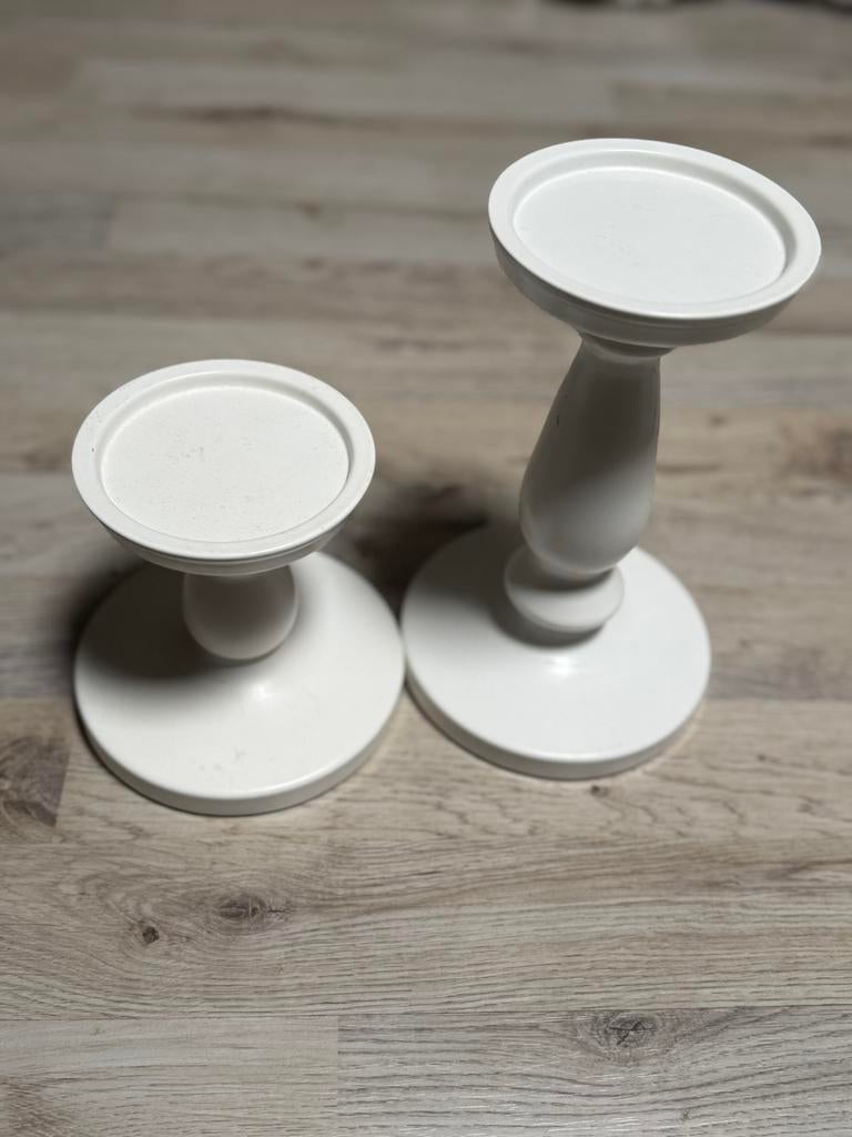 Kandelaar set ikea, Ophalen, Zo goed als nieuw, Metaal, Minder dan 25 cm