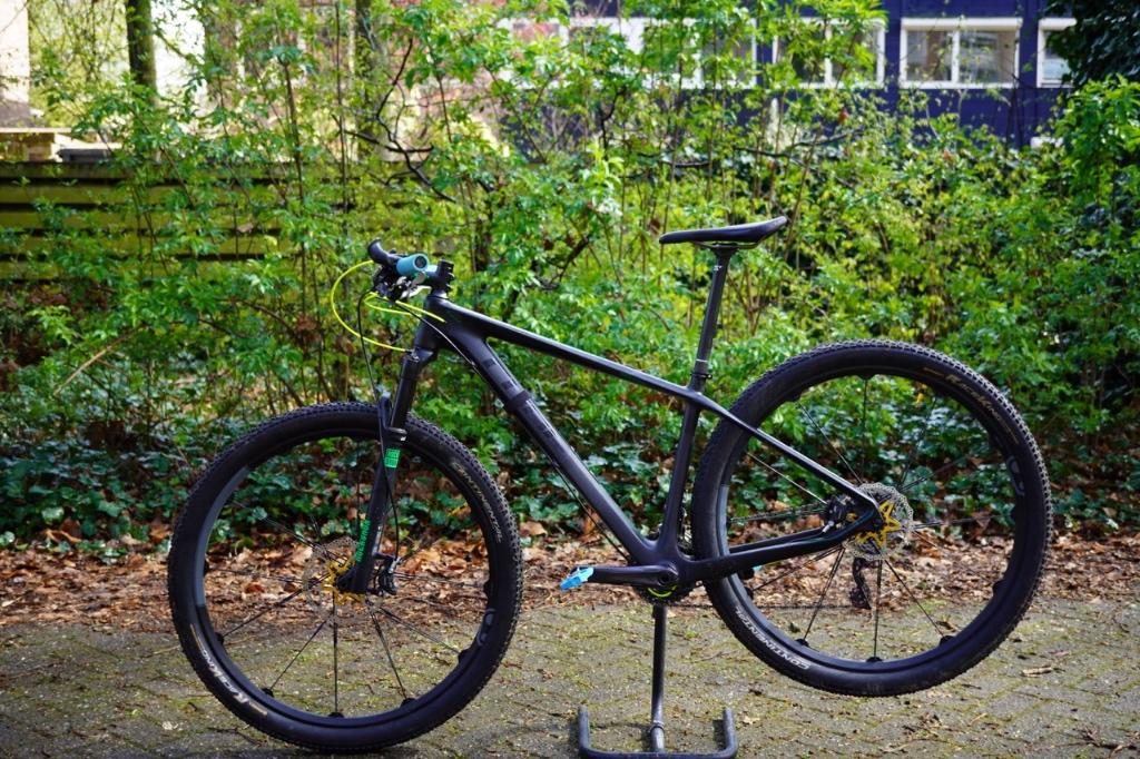 Cube reaction GTC race 2015 17inch custom +powermeter!!!!, Gebruikt, Hardtail, Heren, Ophalen