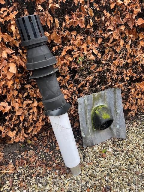 dakdoorvoer, Ophalen, Gebruikt, Ventilator en Afzuiger