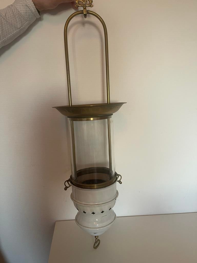 Unieke Antieke Tito Landi Hanglamp - Parijse Allure (ca. 192, Ophalen of Verzenden