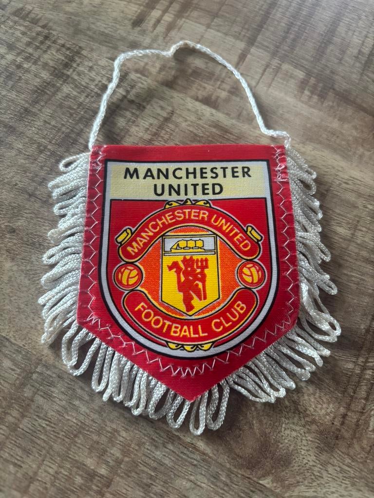 Manchester United vaantje, Ophalen of Verzenden, Buitenlandse clubs, Vaantje of Sjaal