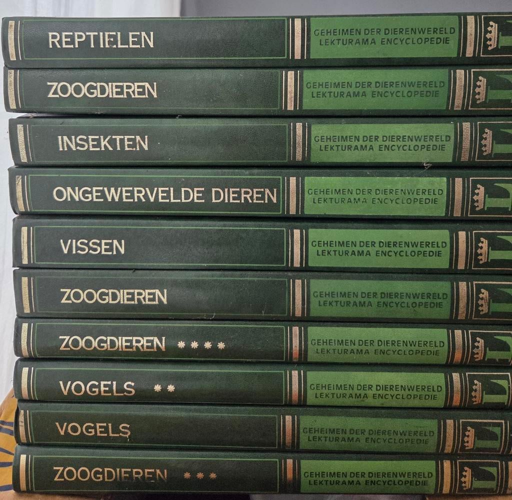 Lectorama dieren encyclopedieën (10 delen), Boeken, Encyclopedieën, Ophalen of Verzenden