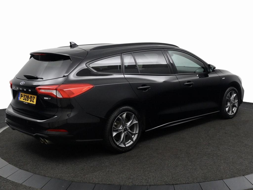Ford Focus Wagon 1.0 EcoBoost Hybrid ST-line X zwart, Auto's, Ford, Euro 6, Zwart, Origineel Nederlands, 19 km/l