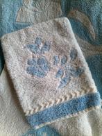 Handdoek met bijpassend washandje, Ophalen of Verzenden, Blauw, Handdoek